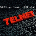 在 Linux 中使用 telnet 指令